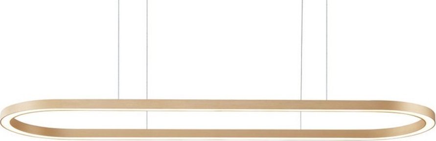 Lampa wisząca Azzardo Wisząca lampa regulowana Elena AZ5056 LED 50W złota