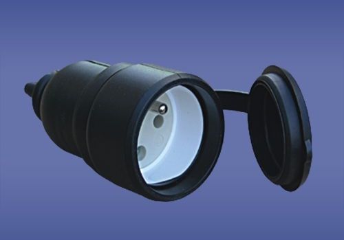 Elektro-Plast Gniazdo przenośne gumowe 16A 2P+Z 230V IP44 (51.70)