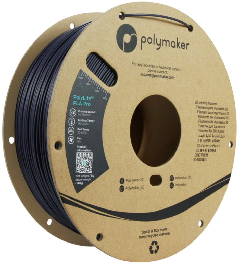 Filament Polymaker PolyLite PLA Pro 1,75mm 1kg - Dark Purple}