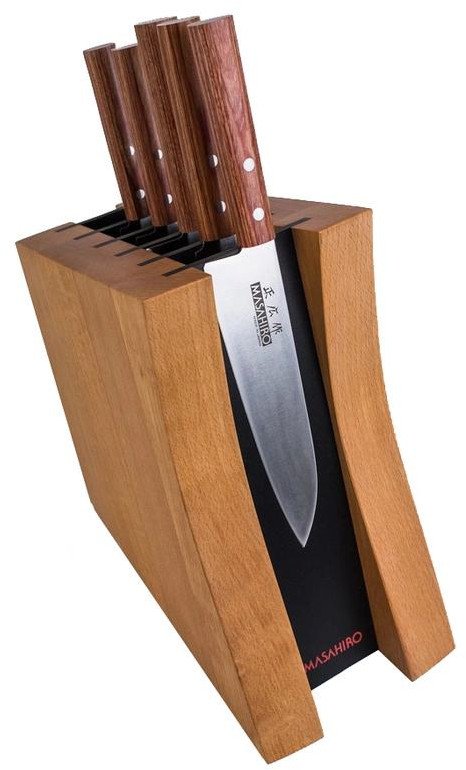 Zestaw Masahiro z blokiem na noże MSH_SAN_B