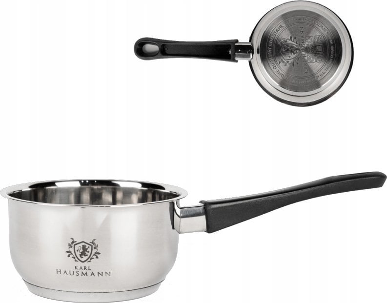 Karl Hausmann GARNEK RONDEL STALOWY RONDELEK RĄCZKA GAZ INDUKCJA