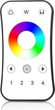 SKYDANCE R8 nuotolinis valdymo pultelis, 4 zonų, RGB/RGBW