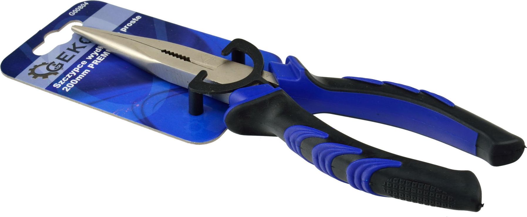 Geko szczypce wydłużone proste 200mm premium (G00804)