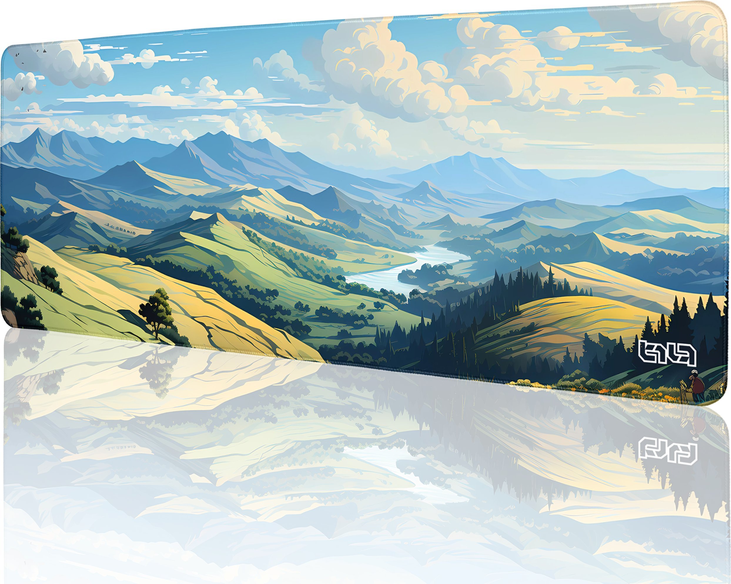 Podkładka Tilt PODKŁADKA POD MYSZ MYSZKĘ Sielankowy Krajobraz 80x30 TILT XL Duża Prezent