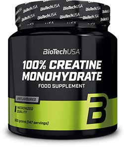 BioTech USA 100% Creatine Monohydrate Kreatyna 500g