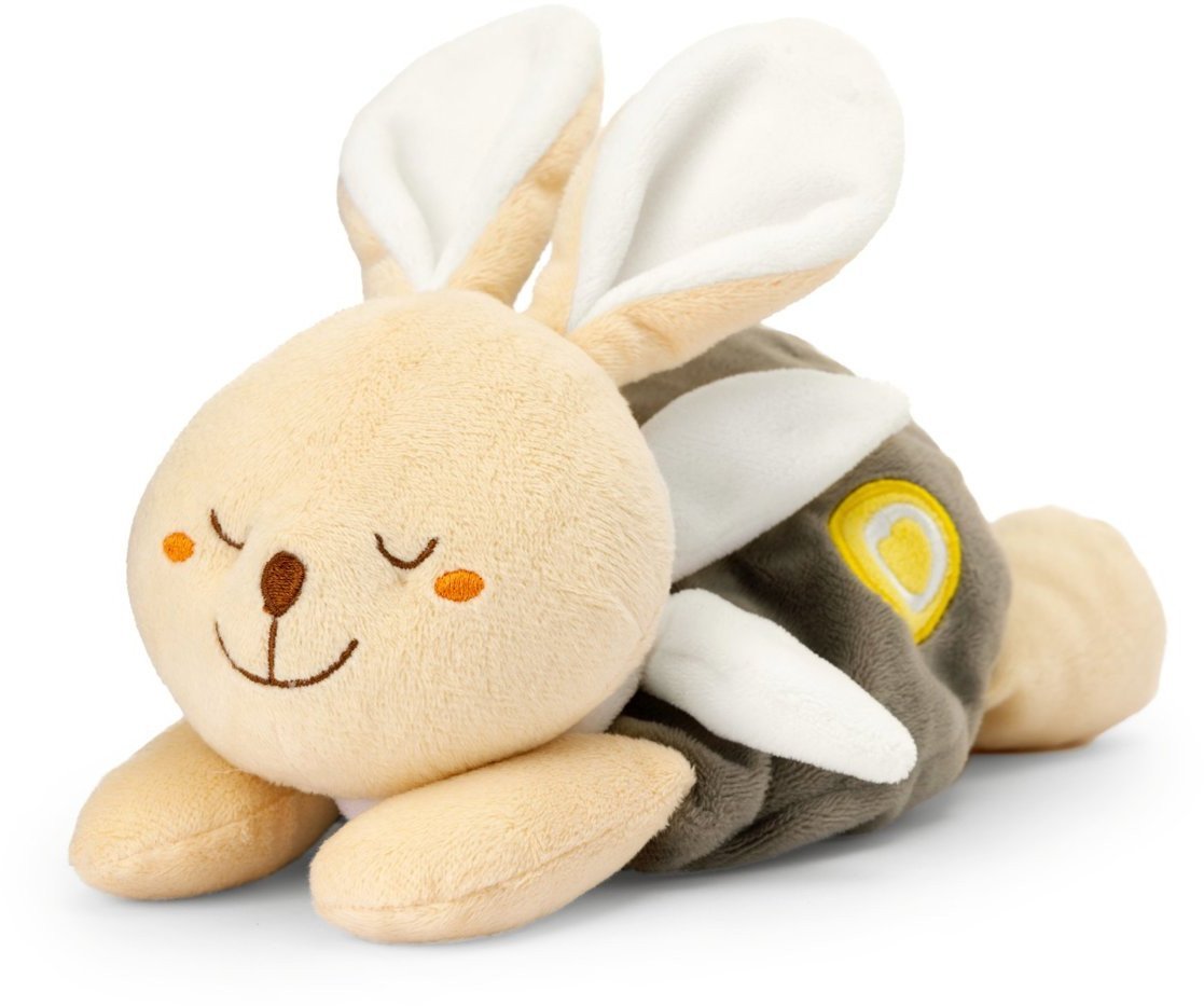 Miękki króliczek ciepluszek termofor z woreczkiem z solą Chicco