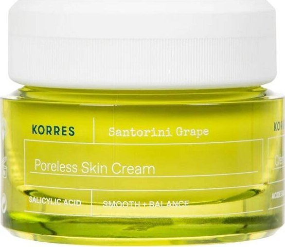 Korres Santorini Grape Krem do twarzy zmniejszający widoczność porów 40ml