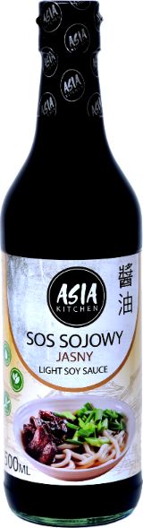 Asia Kitchen Sos sojowy jasny 500ml - Asia Kitchen