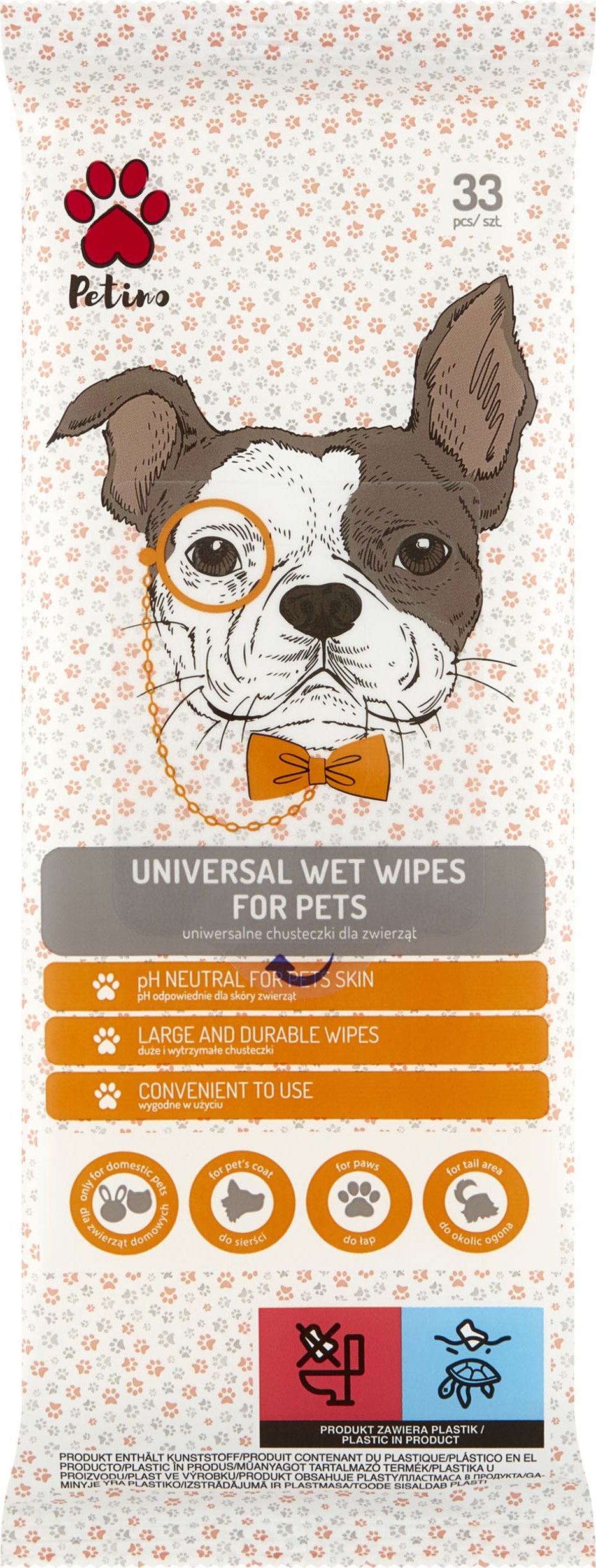Osram PETINO Chusteczki dla zwierząt uniwersalne 33 szt