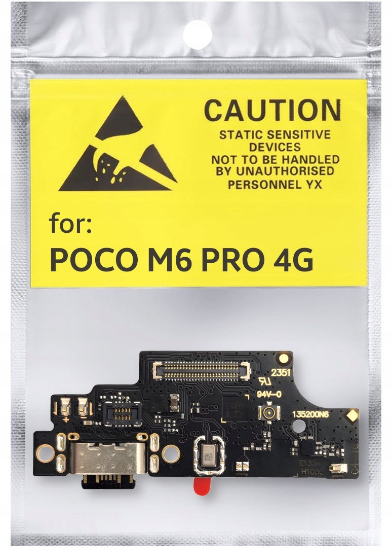 ORYGINAŁ PŁYTKA GNIAZDO ŁADOWANIA USB DO DO XIAOMI POCO M6 PRO 4G (5904858351534)