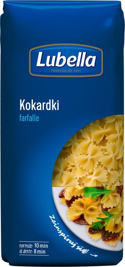 Lubella LUBELLA MAKARON KOKARDKI KOKARDKA FARFALLE 400G