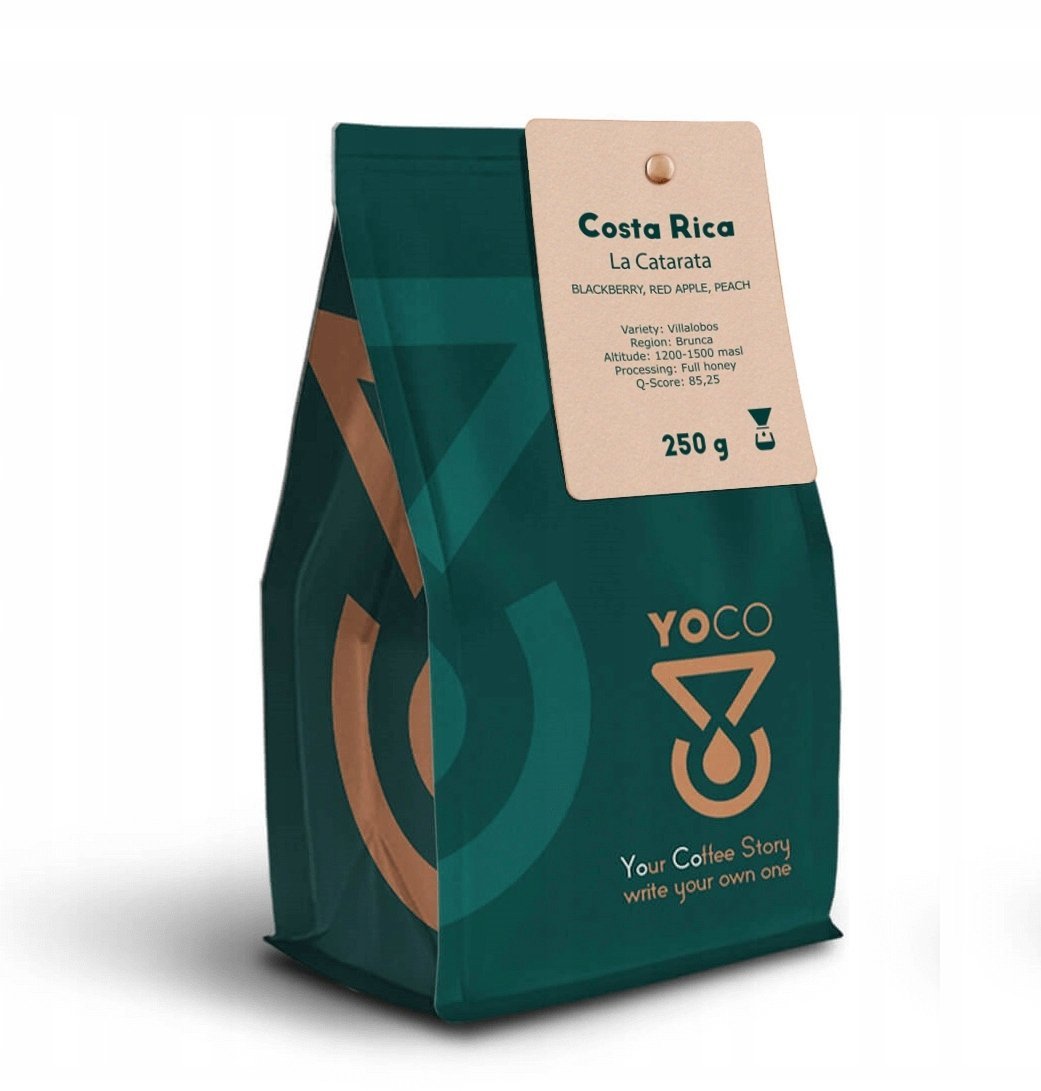 Kawa ziarnista YoCo kawa ziarnista Costa Rica La Catarata Full Honey Filter 250 g