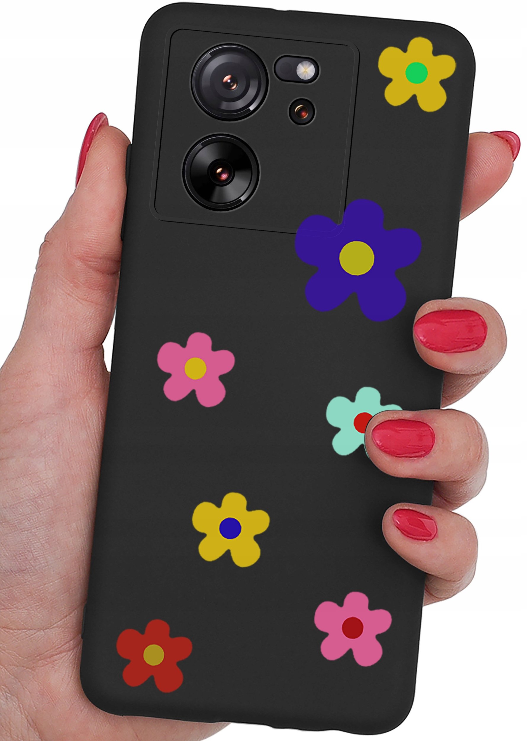 Etui do Xiaomi 13T | 13T Pro CASE WZORY MATT PLECKI + SZKŁO OCHRONNE 9H