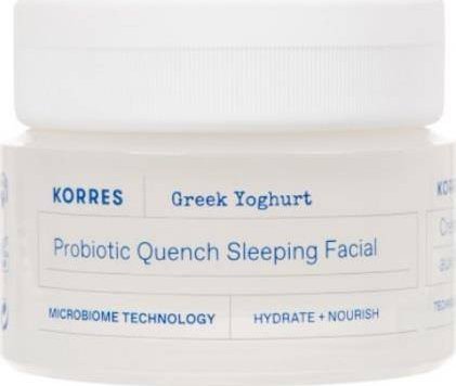 Korres Greek Yoghurt odżywczy krem do twarzy na noc 40ml