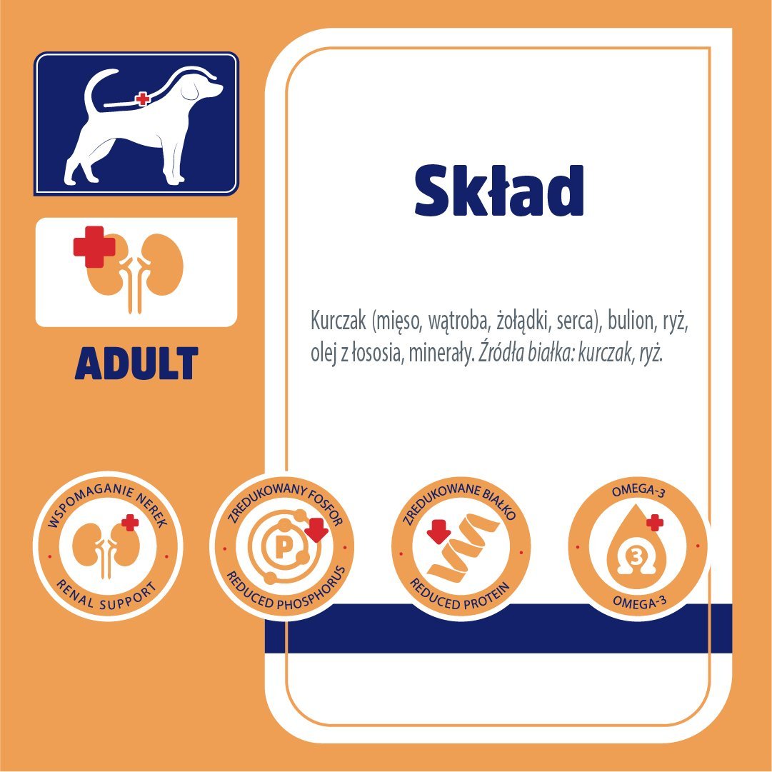 Vet Response Karma weterynaryjna mokra dla psa VET RESPONSE RENAL 400 g