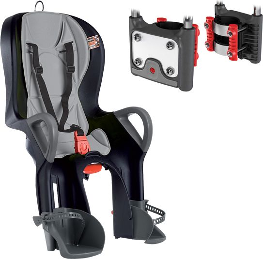 OkBaby Fotelik Dziecięcy 10+ NEW Regulowane Pochylenie 27,5” - 29” Pręt 114 Stopni ZN+H70 + Zapięcie Czarny (OKB-10-722-CS-NEW)