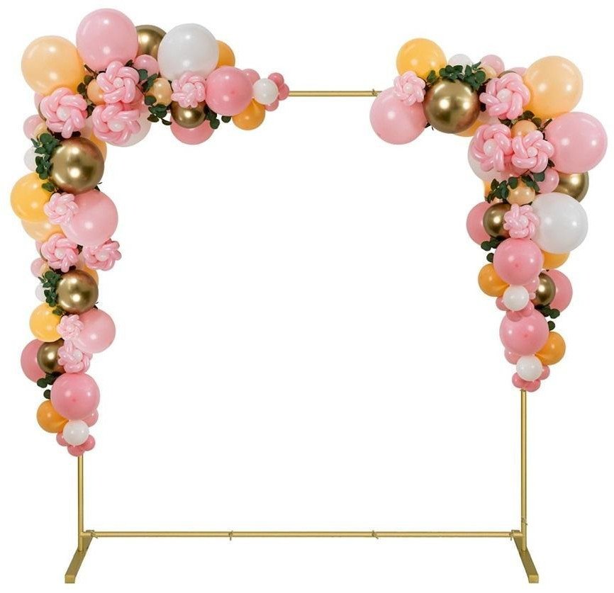 Stelaż kwadratowy złoty 210x210cm