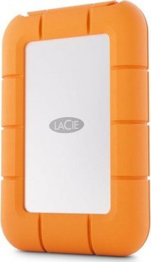 Dysk zewnętrzny SSD LaCie Rugged Mini 500GB Srebrno-pomarańczowy (STMF500400)