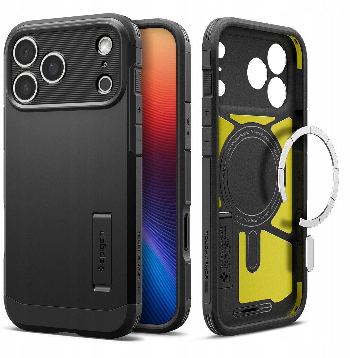 Etui Spigen Tough Armor T Mag MagSafe do Apple iPhone 17 Pro Max Black