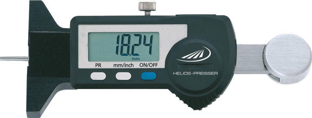 HELIOS PREISSER Glebokosciomierz DIGI-MET maly 25mm HP