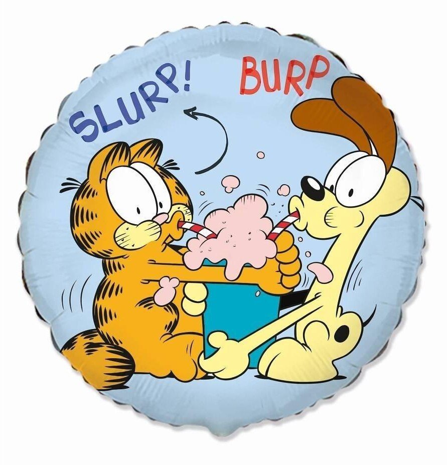 Balon foliowy 46cm Garfield