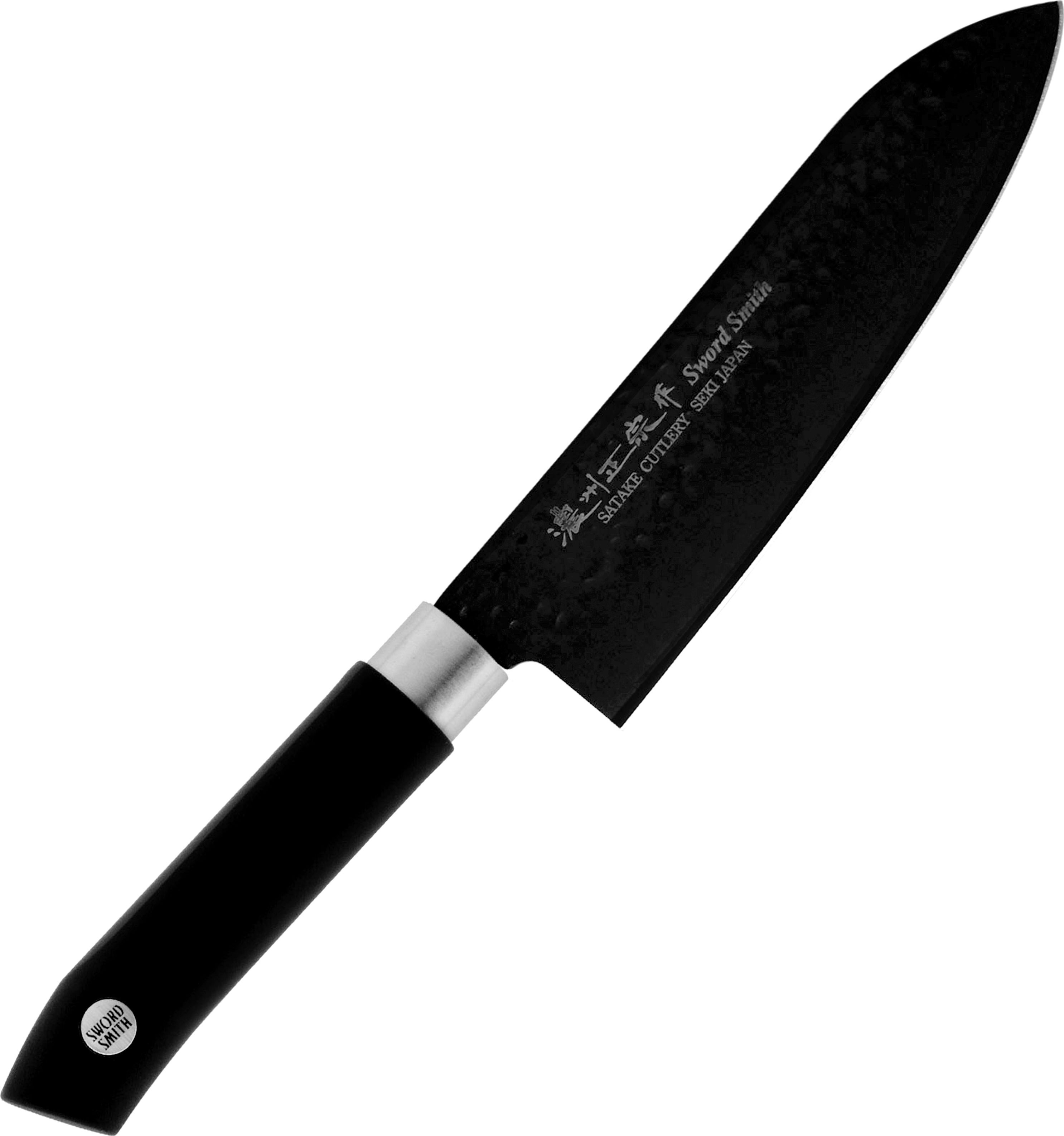 Satake Satake Swordsmith Black Nóż Santoku 17cm