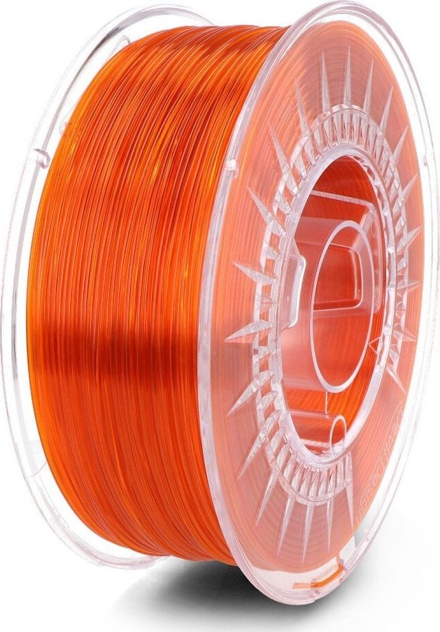 Devil Design Filament Devil Design PETG 1,75mm 1kg - Bright Orange Transparent}