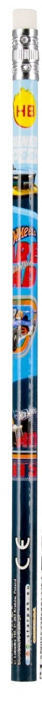 Ołówek z gumką HB Hot Wheels (48szt)