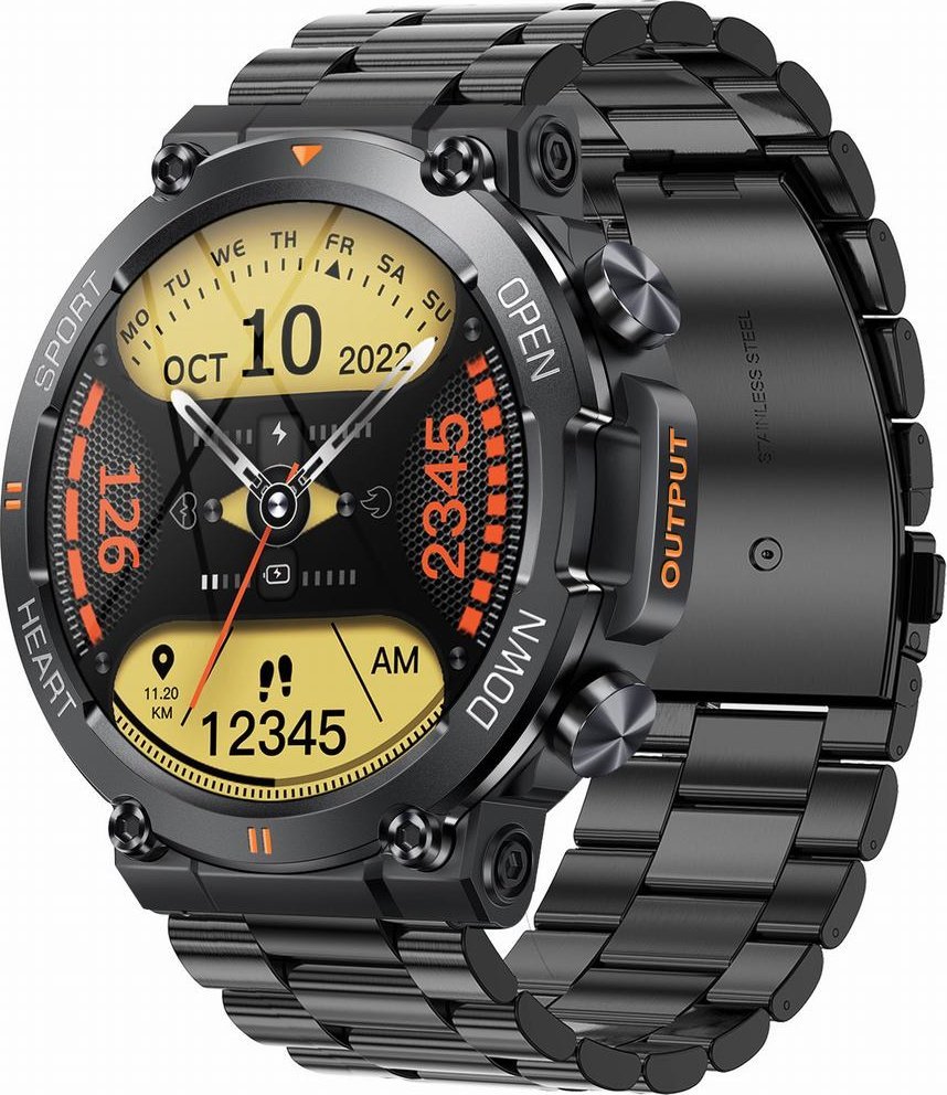 Smartwatch Gravity Zegarek męski SMARTWATCH GRAVITY GT7-2 PRO