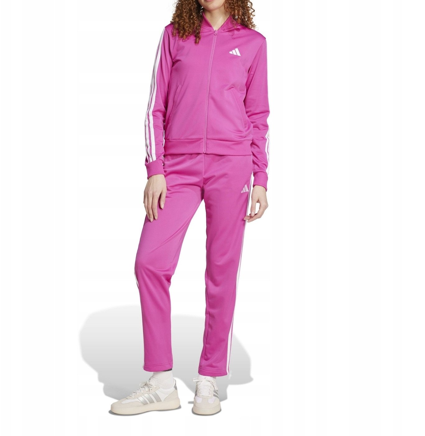 Dres damski adidas Essentials 3-Stripes różowy JD5436 M