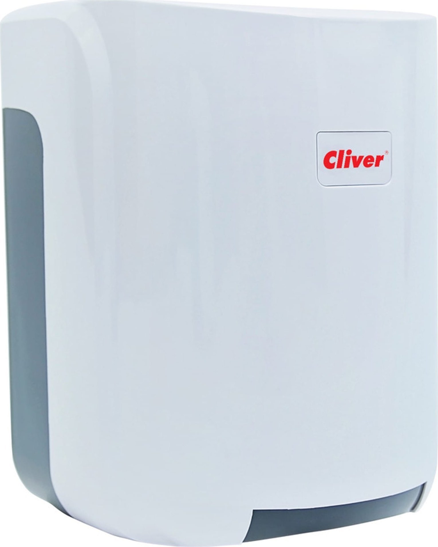 Cliver Podajnik do reczników w rolce Cliver biało-szary