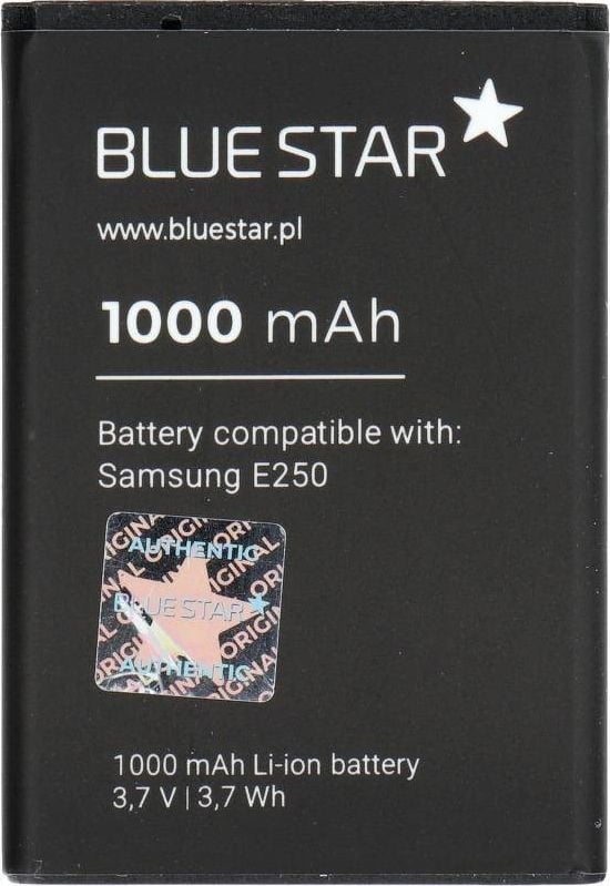 Bateria Partner Tele.com Bateria do Samsung E250/X200/X680/C300/E900 1000 mAh Li-Ion Blue Star PREMIUM