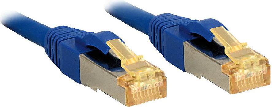 Lindy Patchcord Cat.7, S/FTP, PIMF, LSOH, 5m, niebieski (47281)