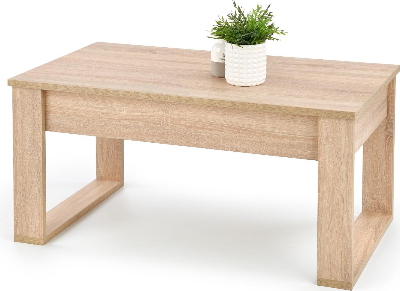 Halmar Ława NEA 110x60 dąb sonoma z płyty meblowej okleinowanej HALMAR