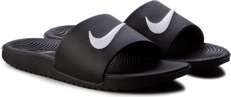 Nike Klapki dziecięce Kawa Slide Gs/Ps czarne r. 36 (819352-001)