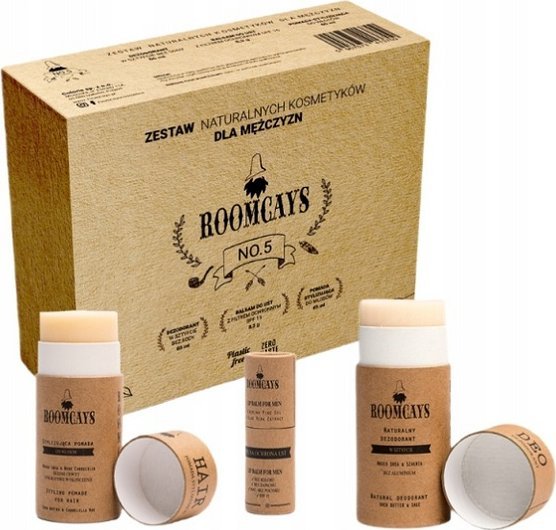 Roomcays ROOMCAYS SET Zestaw naturalnych kosmetyków