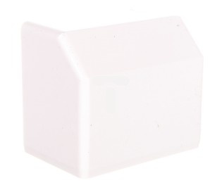 Kopos Pokrywa końcowa kanału LH 60x40mm kremowo-biała 8651