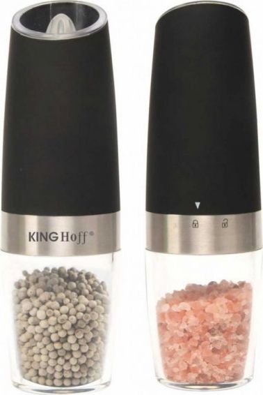 Młynek do przypraw KingHoff ZESTAW MŁYNKÓW GRAWITACYJNYCH KINGHOFF KH-1618
