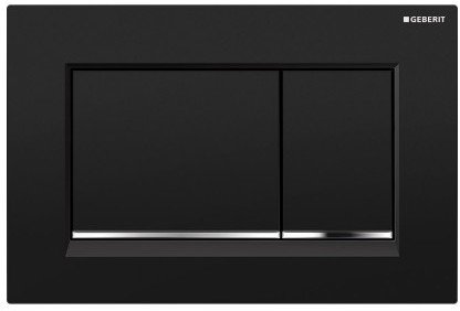 Przycisk spłukujący Geberit Sigma 30 do WC czarny (115.883.KM.1)
