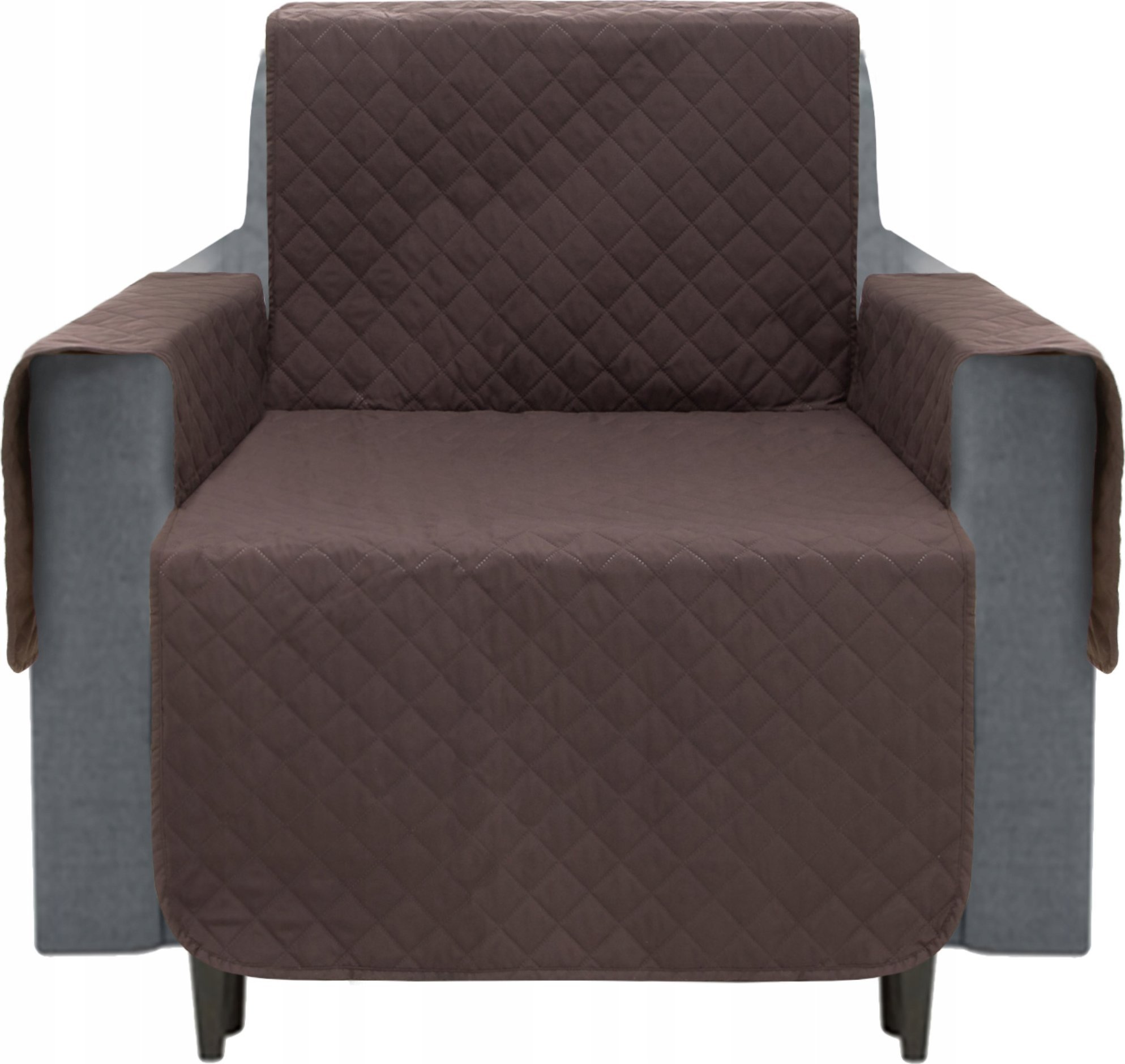 DOGGY POKROWIEC PARIS NA FOTEL BRĄZOWY