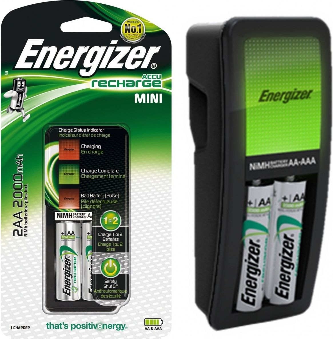 Ładowarka Energizer Recharge Mini (7638900421439)