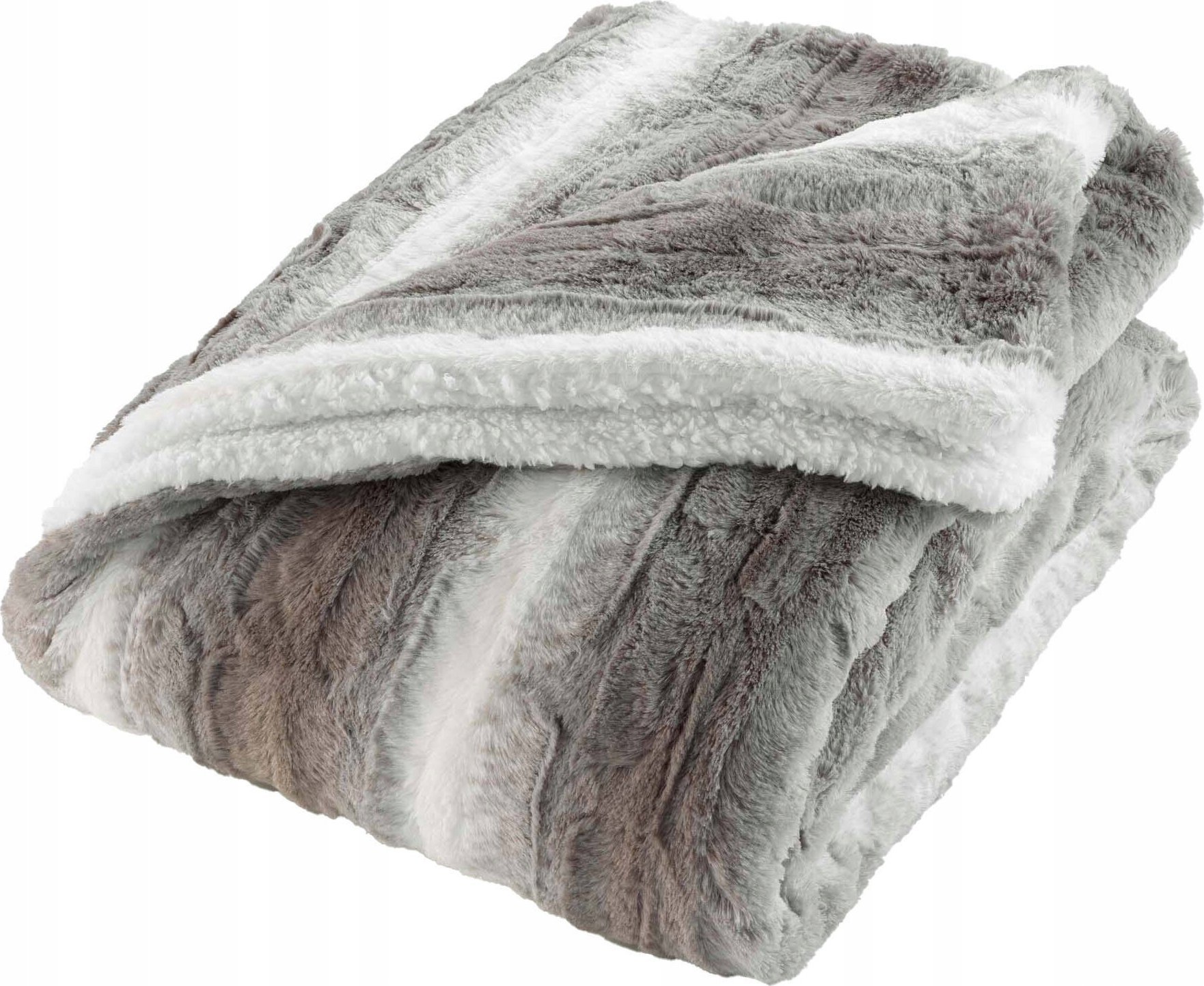 Douceur d`Interieur Miękki koc z imitacji futra, SVEN, 125 x 150 cm