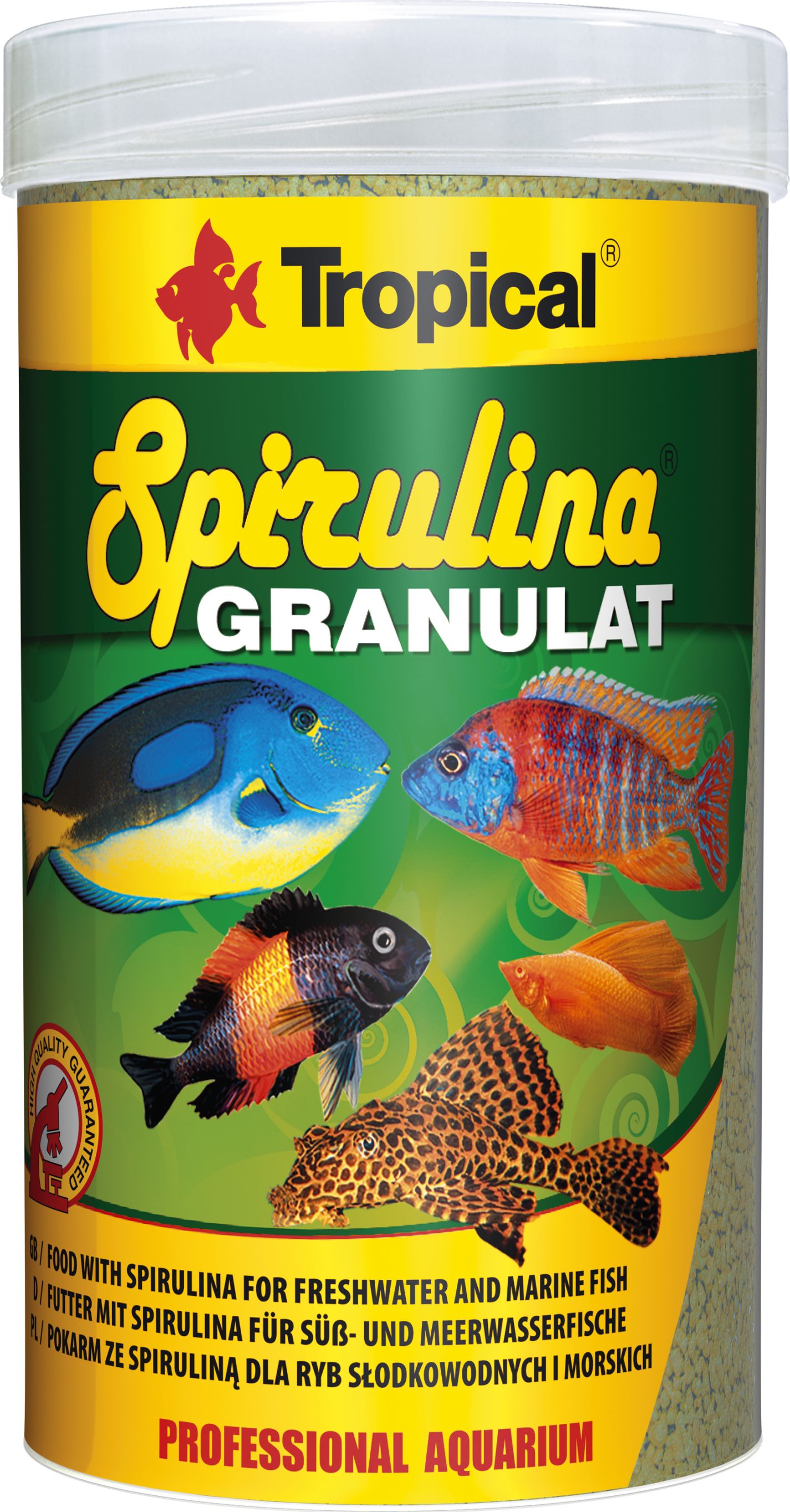 Tropical Spirulina granulat 100ml