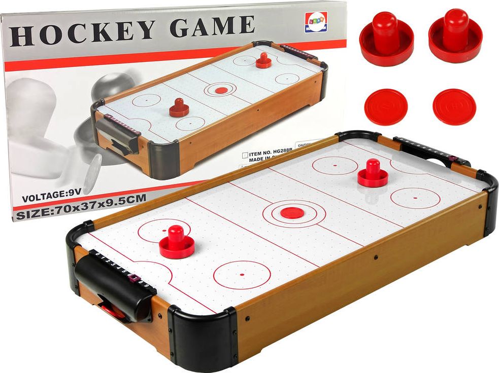 Lean Sport Gra Stołowa Air Hockey Krążek Punkty