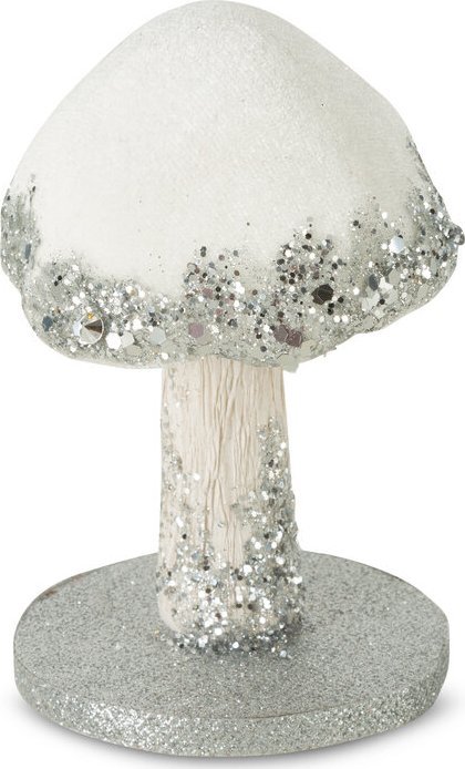 Dekoracja świąteczna Eurofirany OZDOBA ŚWIĄTECZNA 340 7 X 7 X 13 CM BIAŁY