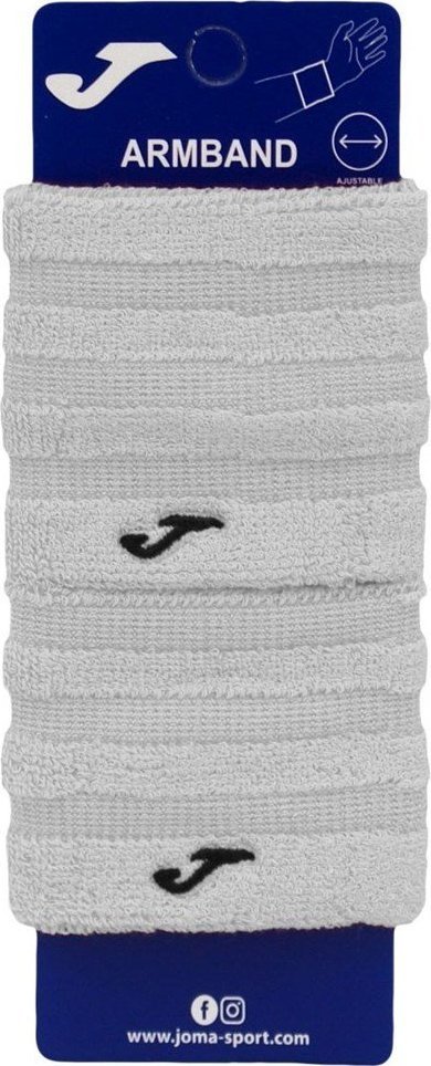 Joma Frotka opaska na rękę podwójna Slam Pro biała
