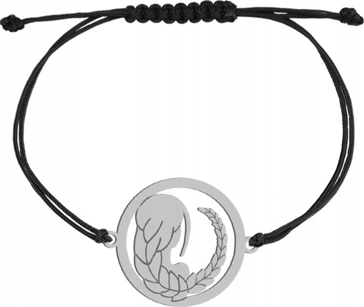 Radziszewska Jewellery Srebrna Bransoletka Znak Zodiaku PANNA GRAWER