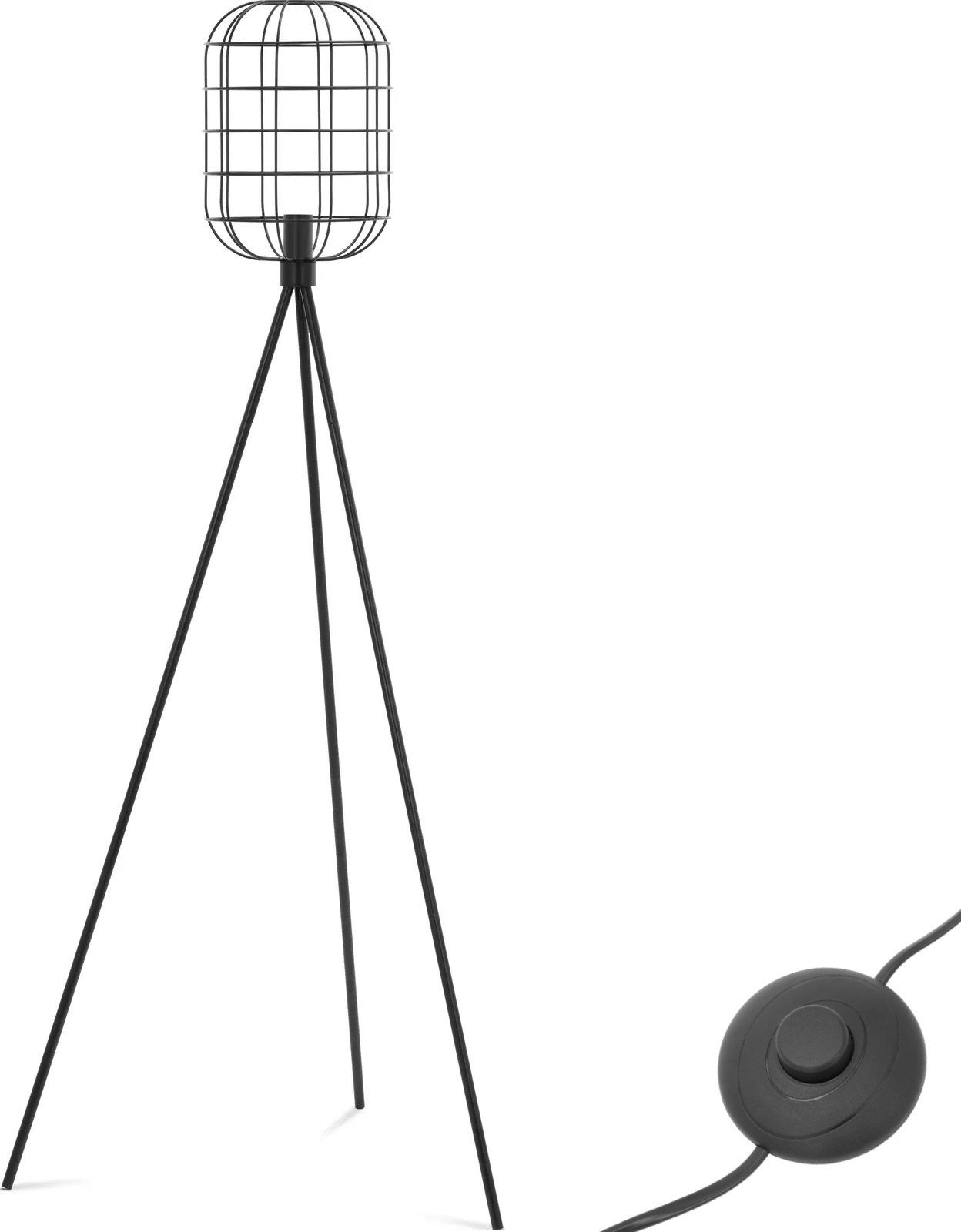 Lampa podłogowa Uniprodo Lampa stojąca podłogowa klosz z siatki E27 163 cm Lampa stojąca podłogowa klosz z siatki E27 163 cm