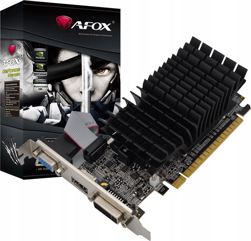 Karta graficzna AFOX Geforce GT 210 1GB DDR2 (AF210-1024D2LG2)
