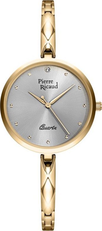 Zegarek Pierre Ricaud Zegarek damski Pierre Ricaud P23004.1147Q CYRKONIE złoty